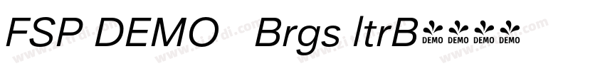 FSP DEMO   Brgs ltrB字体转换